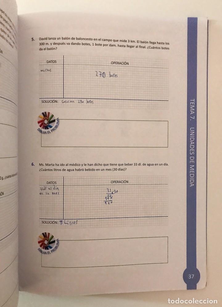 Libros de segunda mano: MATEMATICAS - 5&ordm; DE PRIMARIA - DIDASKALOS - Foto 5