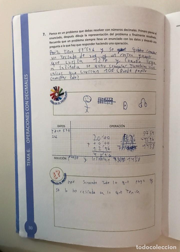 Libros de segunda mano: MATEMATICAS - 5&ordm; DE PRIMARIA - DIDASKALOS - Foto 6