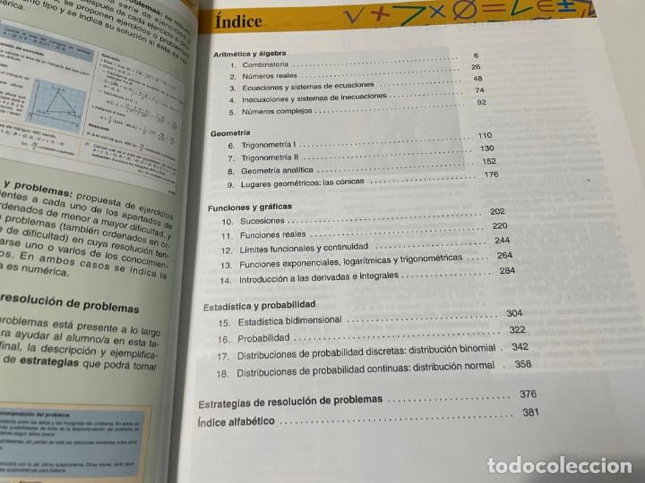 Libros de segunda mano: LIBRO DE TEXTO MATEMATICAS I BACHILLERATO EDEB&Eacute; - Foto 2
