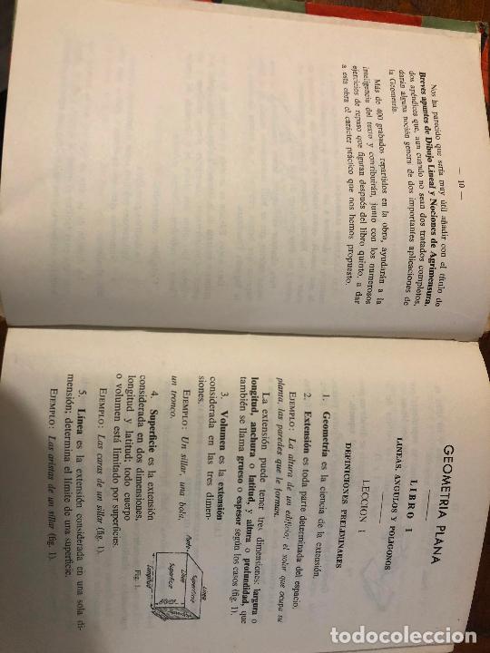 Libros de segunda mano: Geometr&iacute;a - Segundo grado - ediciones bru&ntilde;o - 1962 - Foto 7