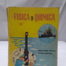 Libros de segunda mano: FÍSICA Y QUÍMICA, CUARTO CURSO. EDICIONES SM, 1965. Lote 360548505