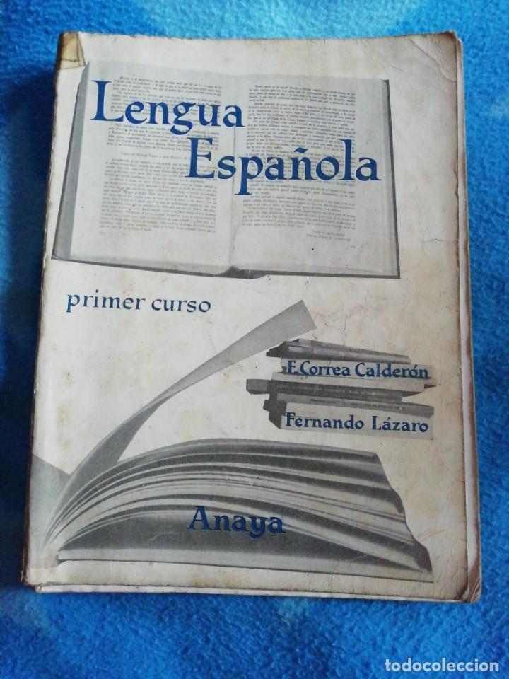 Libros de segunda mano: Lengua espa&ntilde;ola primer curso Anaya - Foto 1