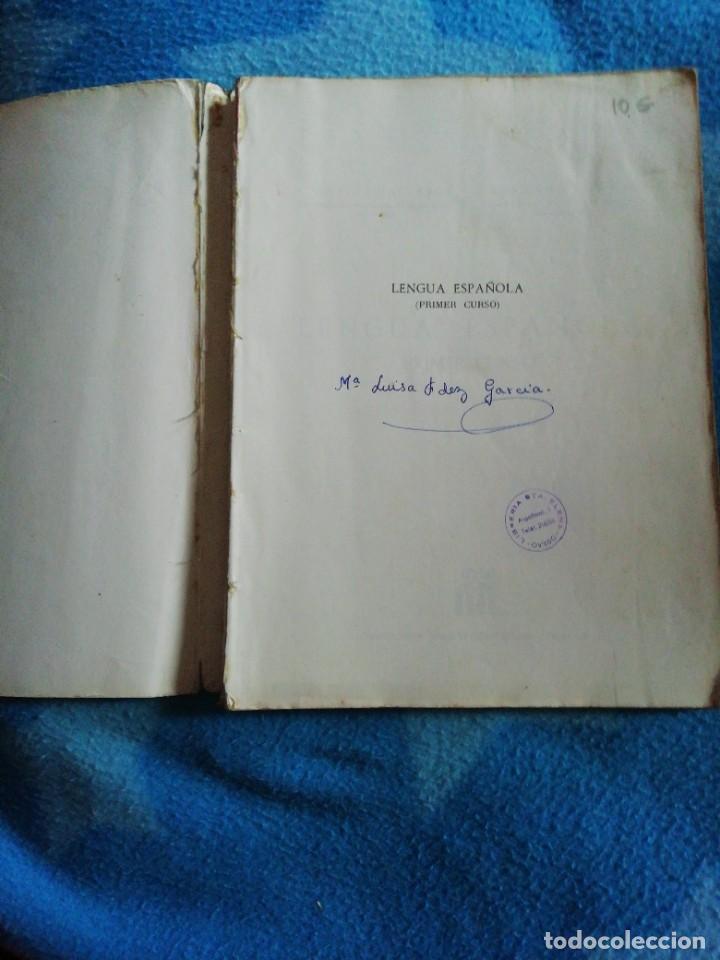 Libros de segunda mano: Lengua espa&ntilde;ola primer curso Anaya - Foto 3