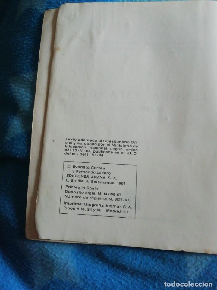 Libros de segunda mano: Lengua espa&ntilde;ola primer curso Anaya - Foto 5