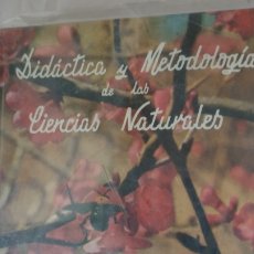 Libros de segunda mano: DIDÁCTICO Y METODOLOGÍA DE LAS CIENCIAS NATURALES POR C.VIDAL BOX. Lote 361213175