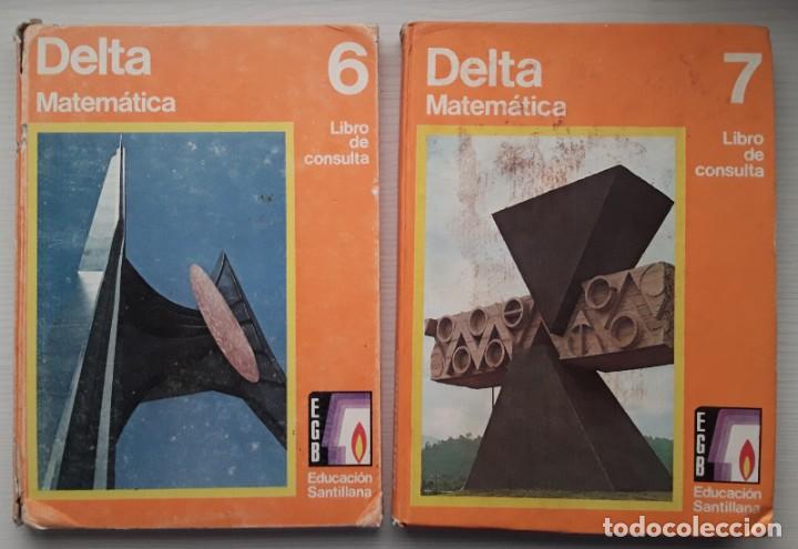 Libros de segunda mano: DELTA MATEM&Aacute;TICAS. 6 Y 7. EDUCACI&Oacute;N SANTILLANA. - Foto 1