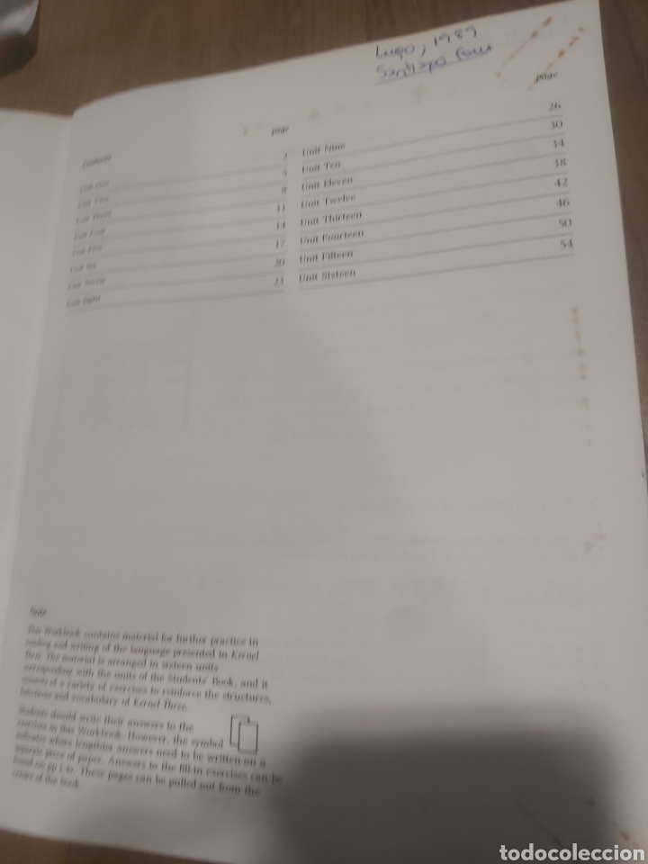 Libros de segunda mano: Ingl&eacute;s kernel theree workbook Alan c mclesn. Ribert o.Neill - Foto 2