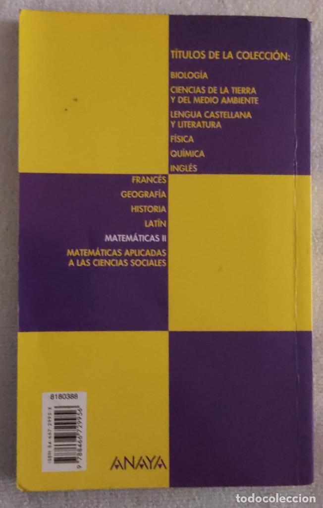 Libros de segunda mano: SELECTIVIDAD PRUEBAS DE 2003. - Foto 2