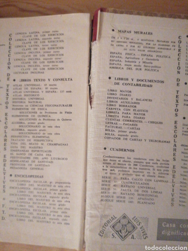 Libros de segunda mano: Enciclopedia primer grado. Luis Vives 1958. - Foto 3