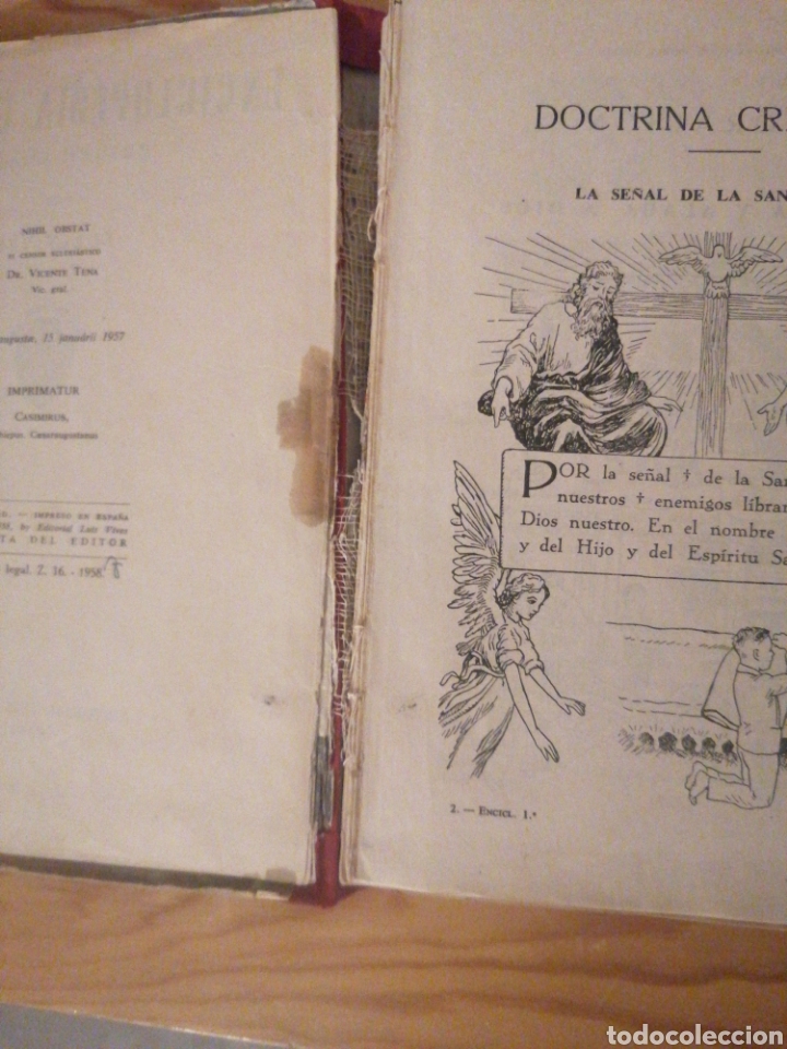 Libros de segunda mano: Enciclopedia primer grado. Luis Vives 1958. - Foto 4
