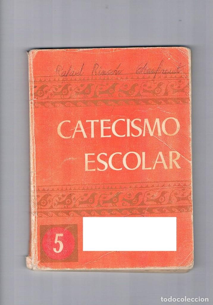 Libros de segunda mano: Catecismo escolar 5 1974 - Foto 1