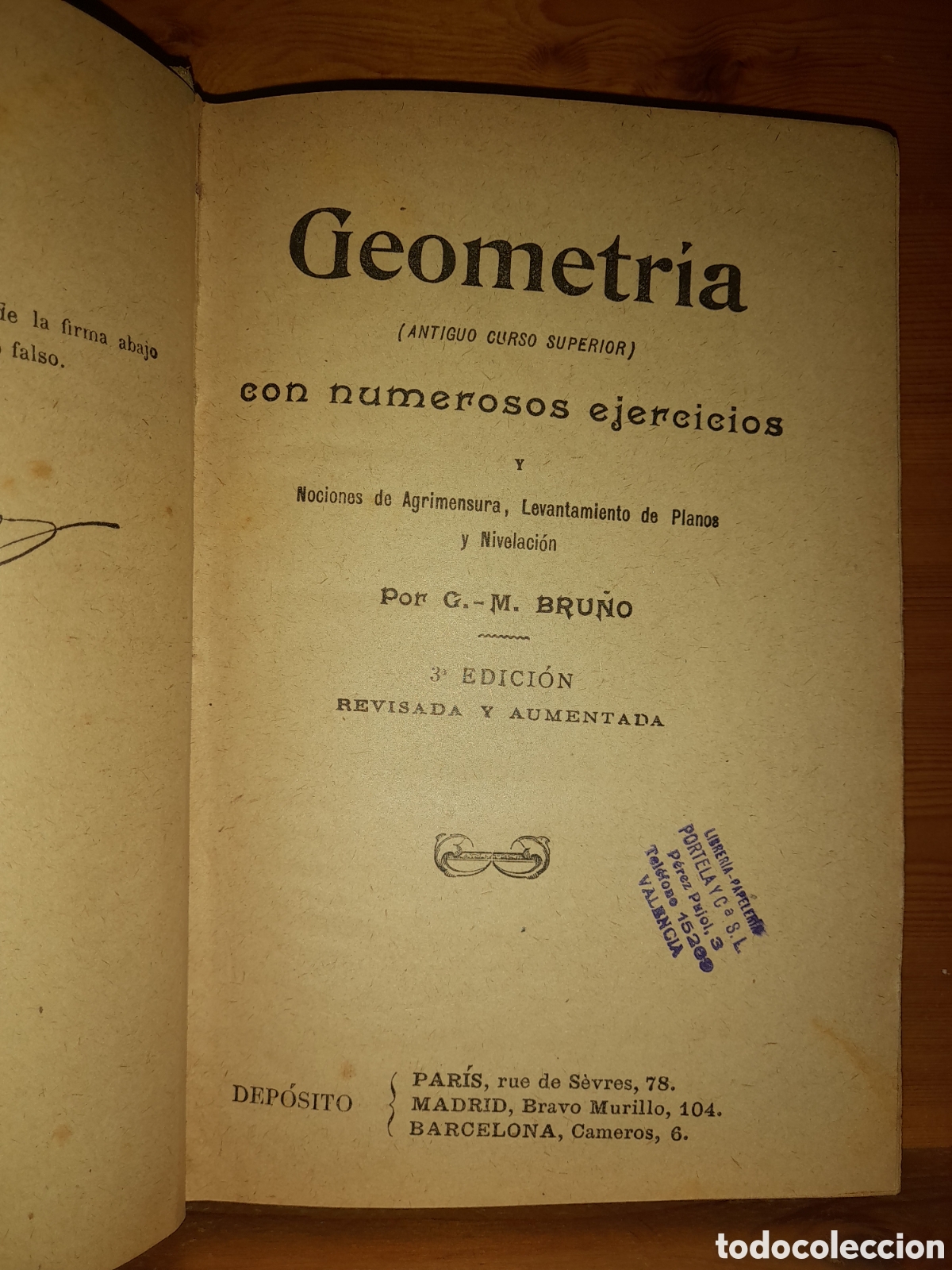 Libros de segunda mano: EDICIONES BRU&Ntilde;O GEOMETR&Iacute;A CURSO SUPERIOR LIBRERIA BRU&Ntilde;O - Foto 12