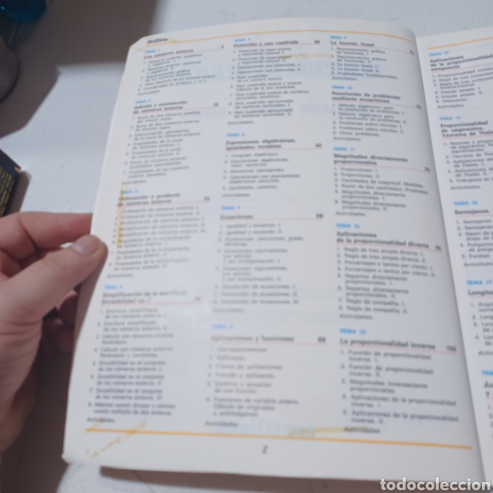 Libros de segunda mano: Libro texto Matem&aacute;ticas 7 Santillana 1983 - Foto 4