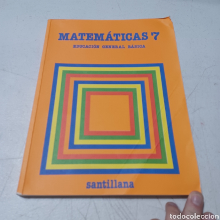 Libros de segunda mano: Libro texto Matem&aacute;ticas 7 Santillana 1983 - Foto 1