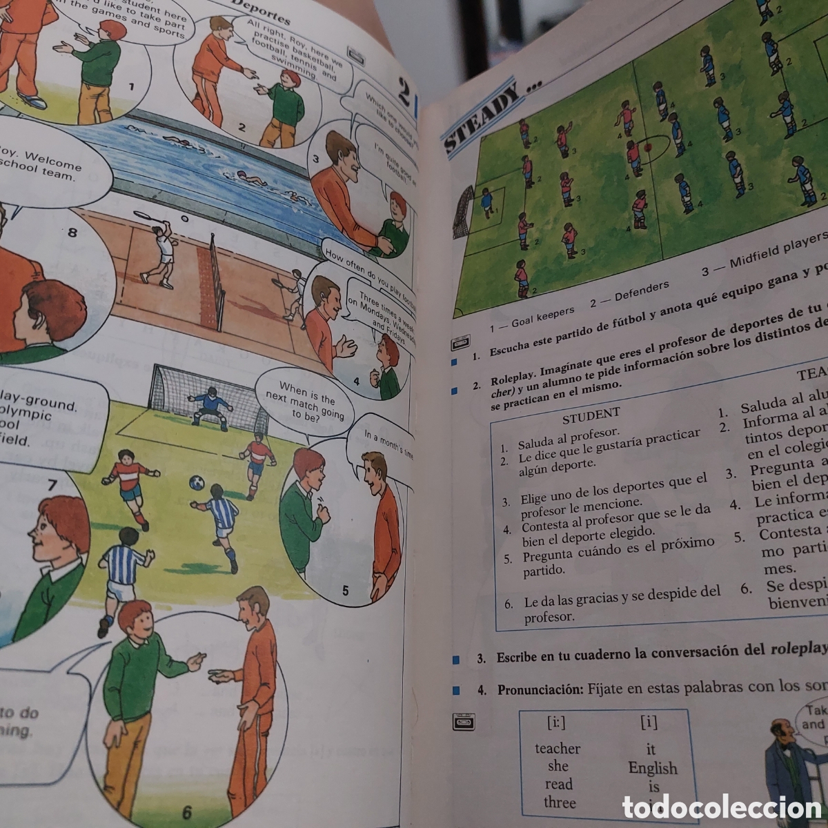 Libros de segunda mano: Libro de texto ingles anaya 7 egb a&ntilde;o 1988 - Foto 3