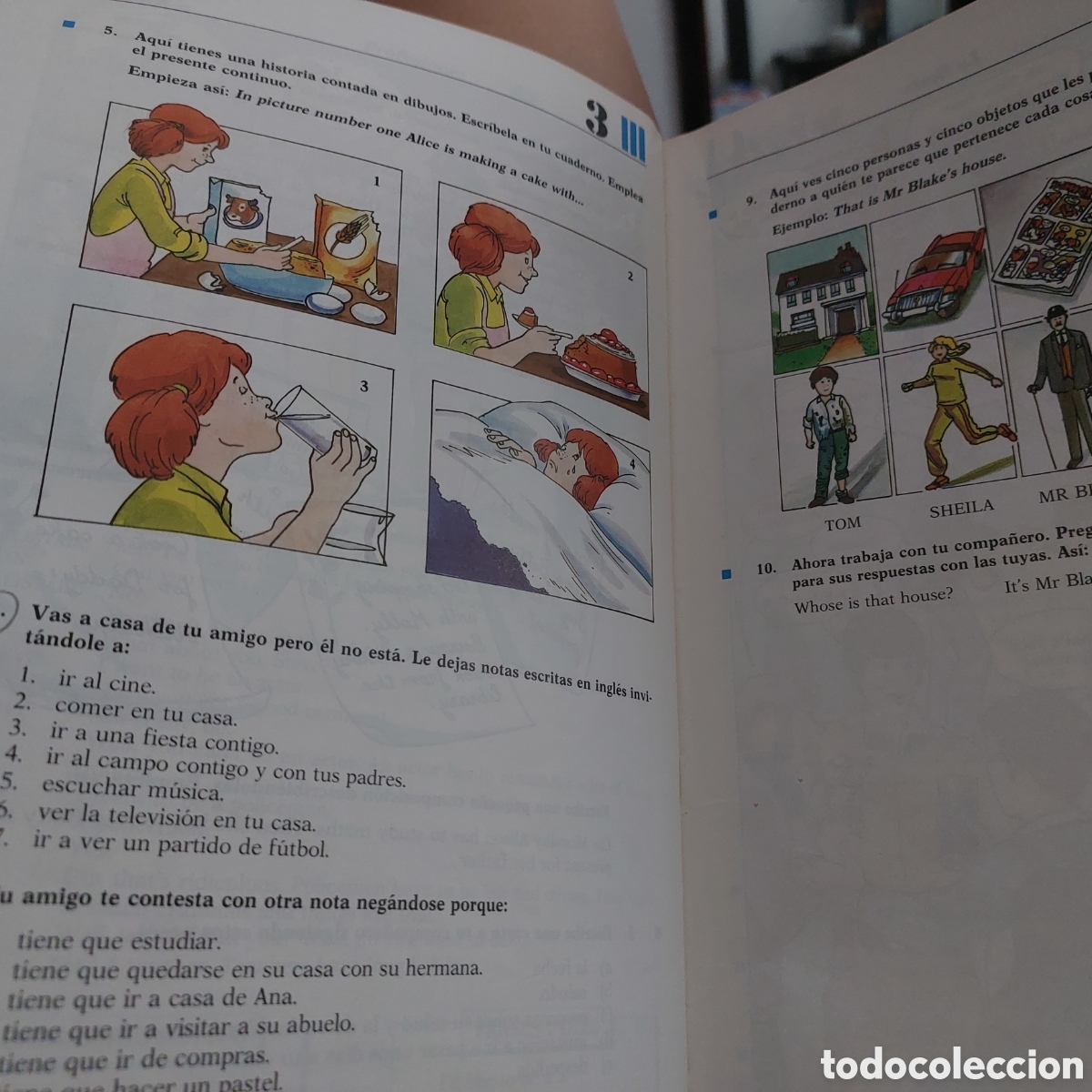 Libros de segunda mano: Libro de texto ingles anaya 7 egb a&ntilde;o 1988 - Foto 4