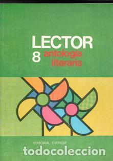 Libros de segunda mano: Lector 8. Antolog&iacute;a Literaria. Everest - Foto 1