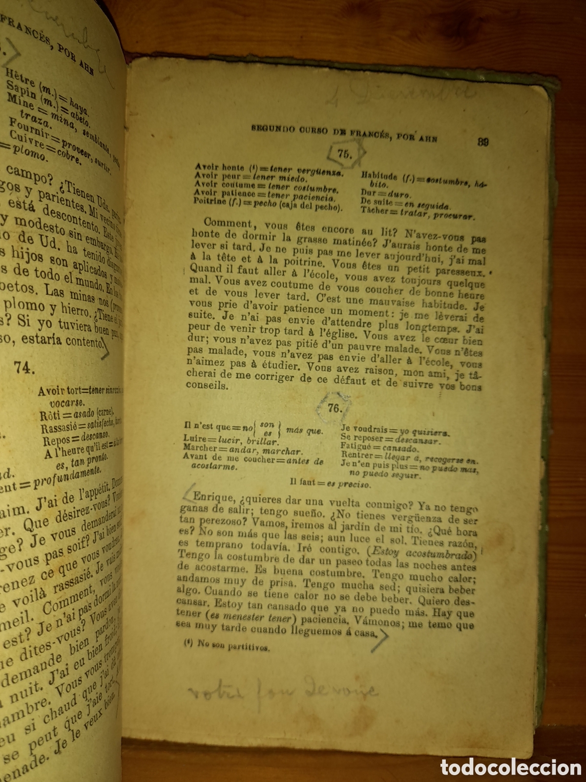 Libros de segunda mano: METODO AHN SEGUNDO CURSO DE FRANCES - Foto 5
