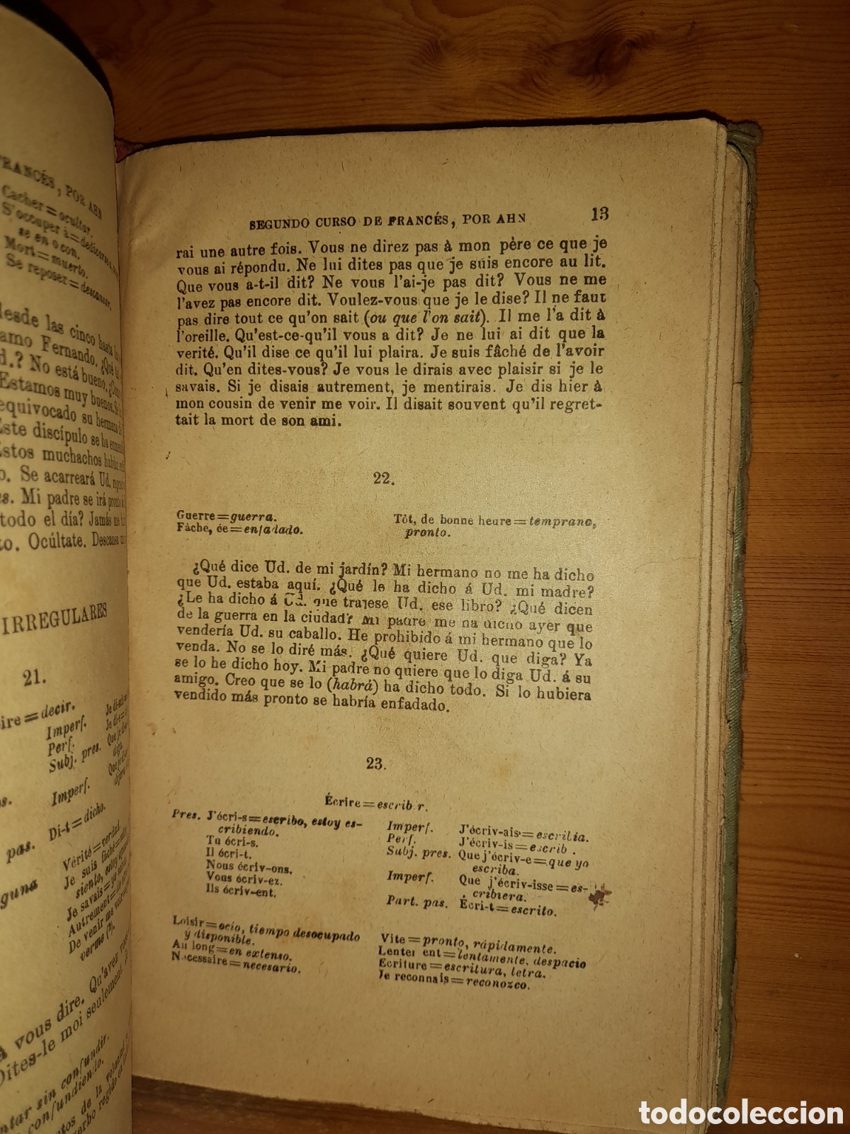 Libros de segunda mano: METODO AHN SEGUNDO CURSO DE FRANCES - Foto 9