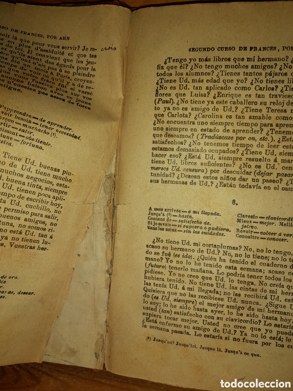 Libros de segunda mano: METODO AHN SEGUNDO CURSO DE FRANCES - Foto 11