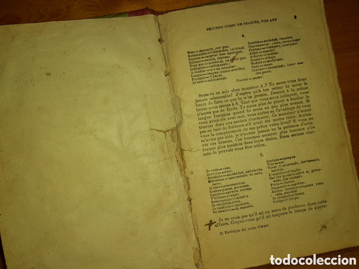 Libros de segunda mano: METODO AHN SEGUNDO CURSO DE FRANCES - Foto 14