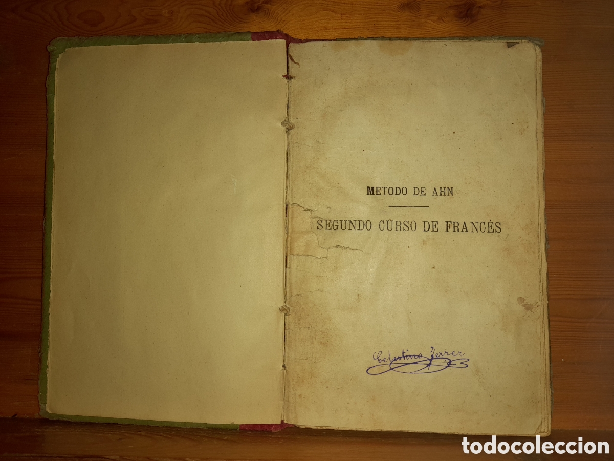 Libros de segunda mano: METODO AHN SEGUNDO CURSO DE FRANCES - Foto 1