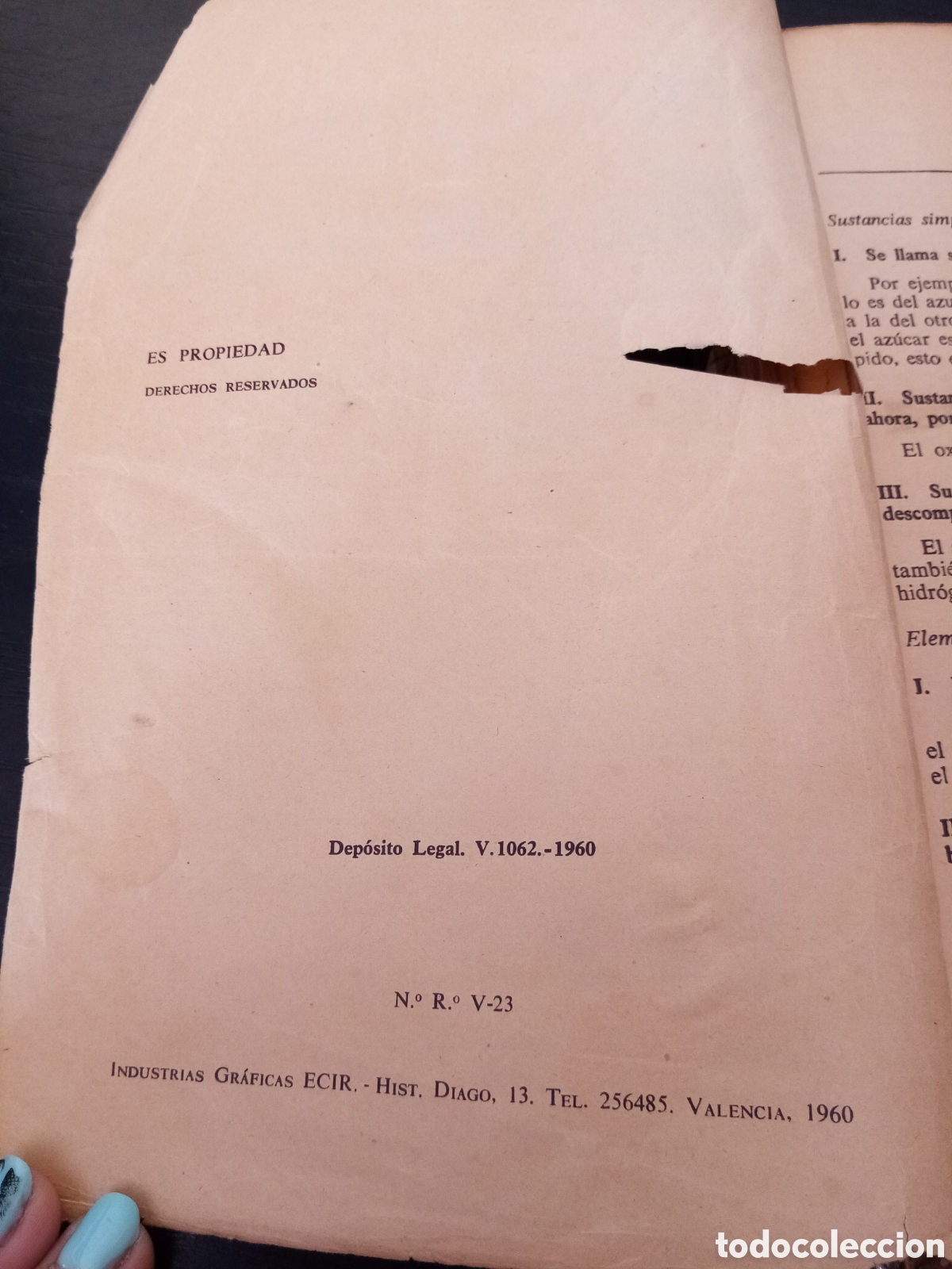 Libros de segunda mano: Ciencias naturales -E. L&oacute;pez Mezquida- 3er curso - Foto 4