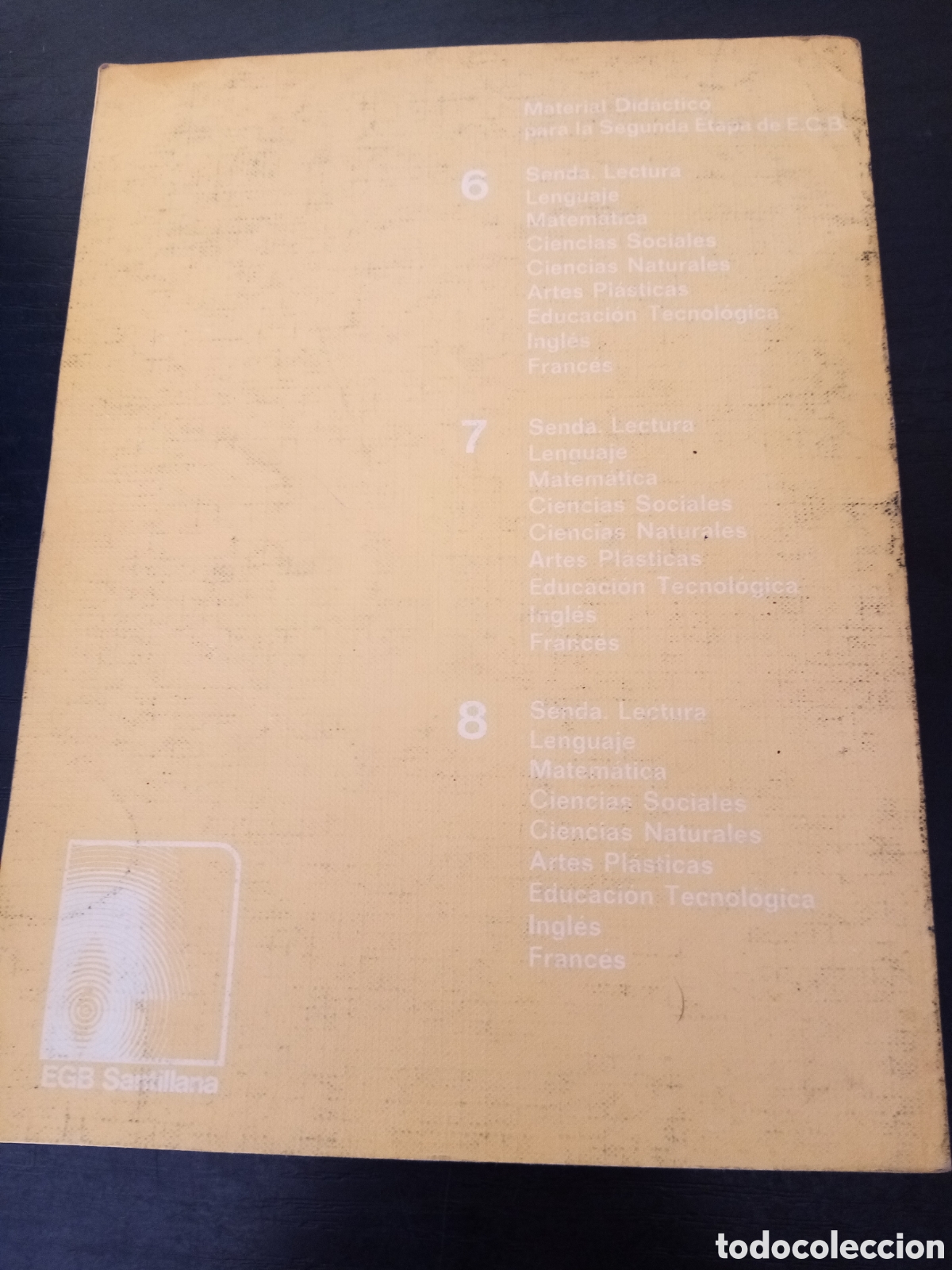 Libros de segunda mano: Educaci&oacute;n para la convivencia EGB Santillana 7 - Foto 2