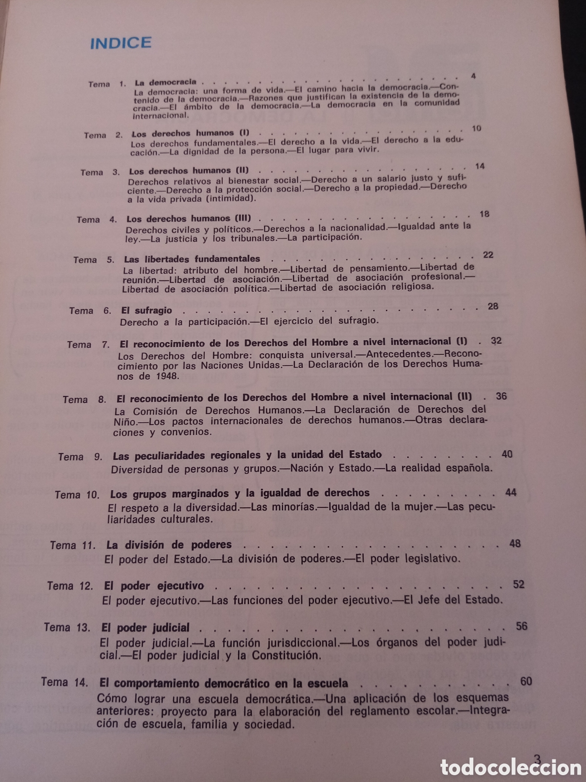 Libros de segunda mano: Educaci&oacute;n para la convivencia EGB Santillana 7 - Foto 5