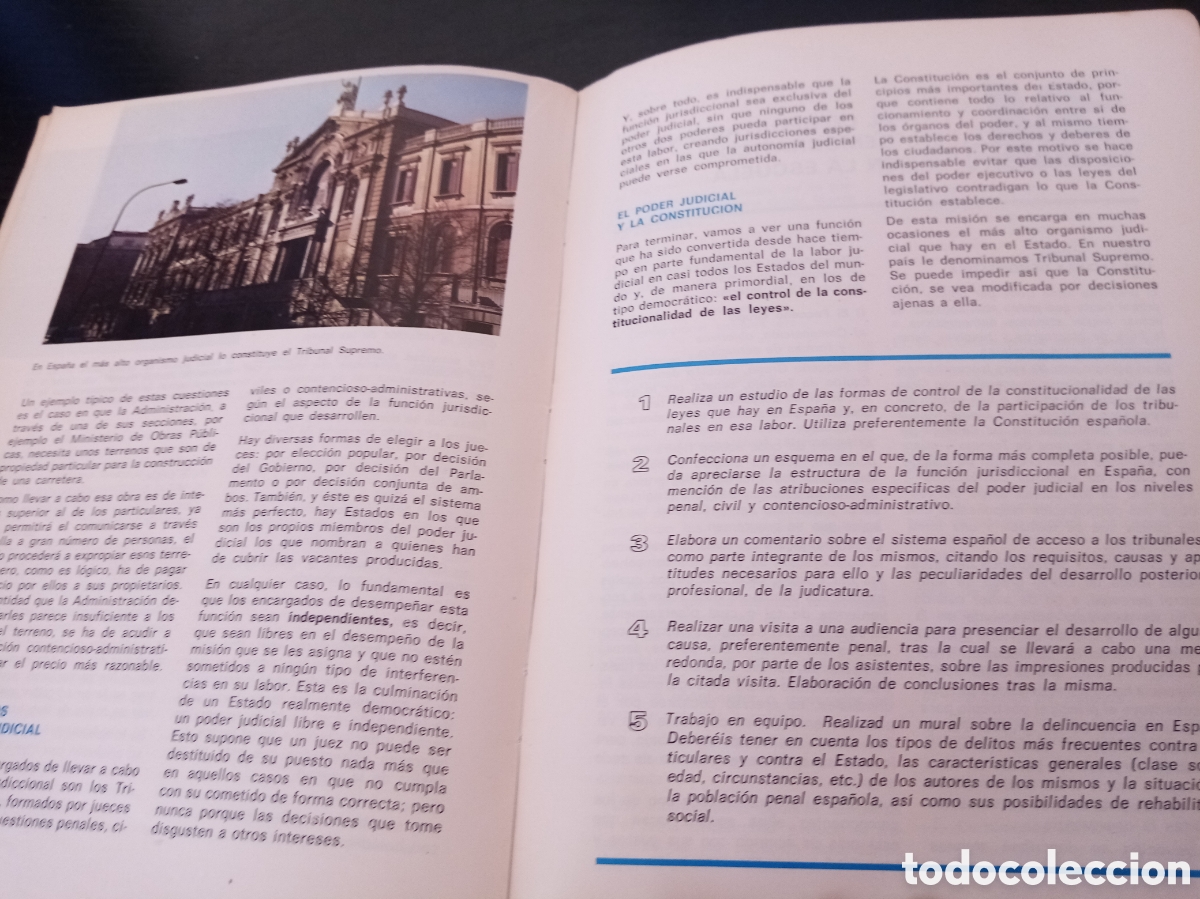 Libros de segunda mano: Educaci&oacute;n para la convivencia EGB Santillana 7 - Foto 8