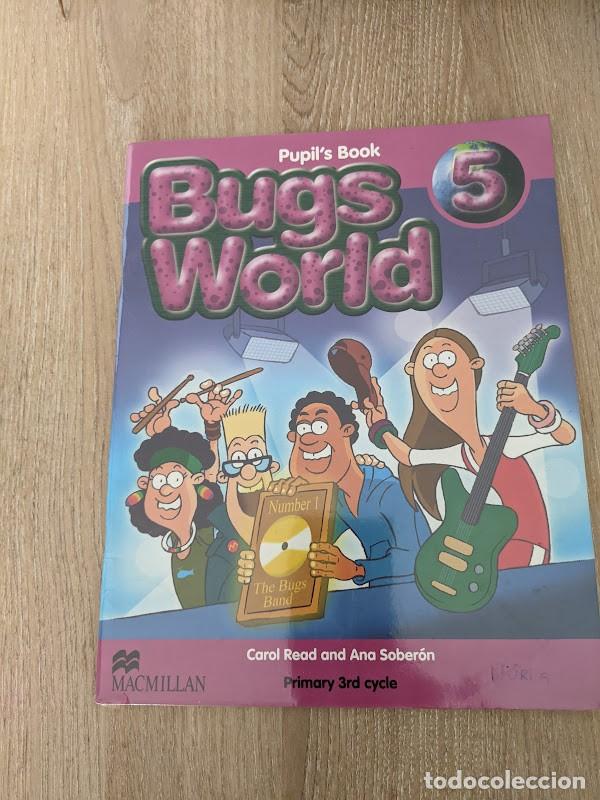 Libri di seconda mano: LIBRO DE TEXTO INGL&Eacute;S BUGS WORLD TERCER CICLO PRIMARIA