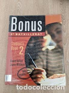 Libros de segunda mano: LIBRO DE TEXTO INGL&Eacute;S BONUS 2&ordm; BATXILLERAT