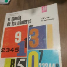 Libros de segunda mano: 1966 EL MUNDO DE LOS NÚMEROS ANAYA 3 Y 4 CURSO MATEMÁTICAS. Lote 363811425