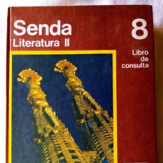 Libros de segunda mano: SENDA LITERATURA II 8 LIBRO DE CONSULTA - SANTILLANA 1974 - PRIMERA EDICIÓN / CURSO INAUGURAL EGB. Lote 364043006