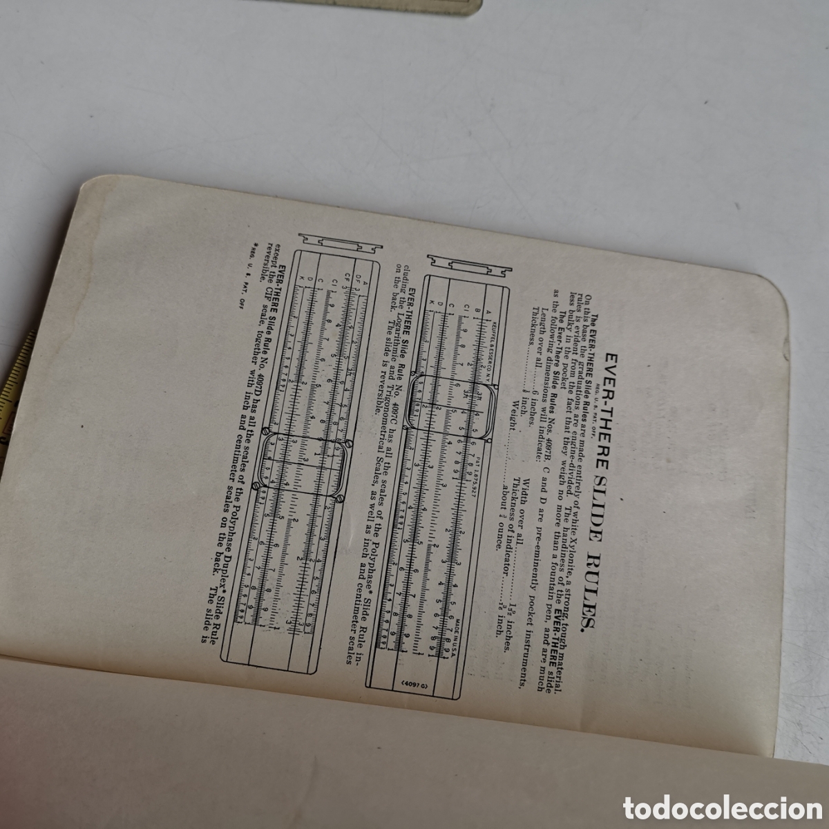 Libros de segunda mano: Libro The Log Log d&uacute;plex Decitrig. Lyman M. Kells 1943-1945 matem&aacute;ticas - Foto 11