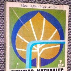 Libros de segunda mano: CIENCIAS NATURALES 1º BUP POR Mª AYLLÓN Y MIGUEL DEL PINO DE ED. DIDASCALIA EN MADRID 1980