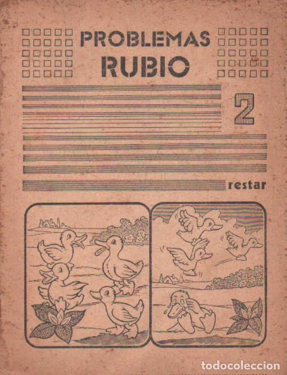 Libros de segunda mano: PROBLEMAS RUBIO 2. RESTAR. A-ESC-1930 - Foto 1