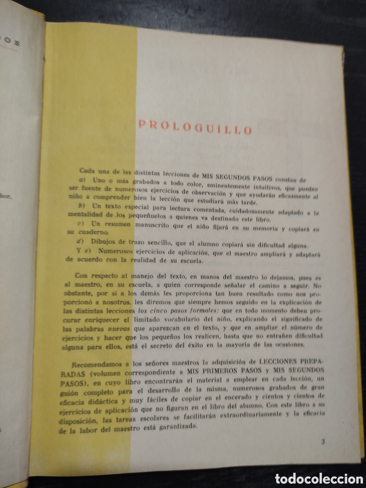 Libros de segunda mano: LIBRO ESCOLAR, MIS SEGUNDOS PASOS - Foto 3