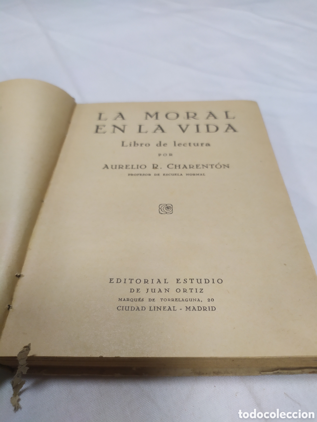 Libros de segunda mano: La moral en la vida. Aurelio R. Charent&oacute;n. - Foto 3