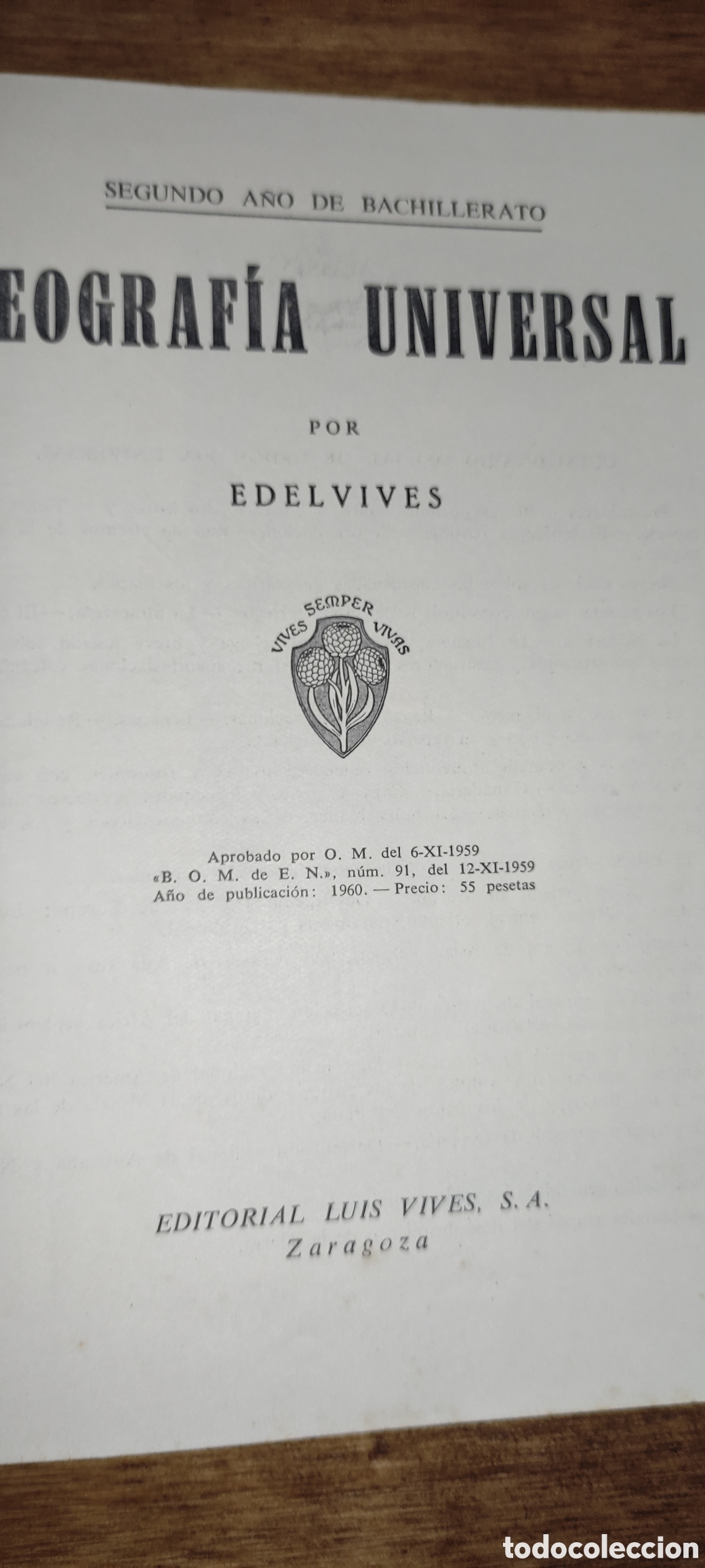 Libros de segunda mano: GEOGRAF&Iacute;A UNIVERSAL, SEGUNDO GRADO - Foto 4