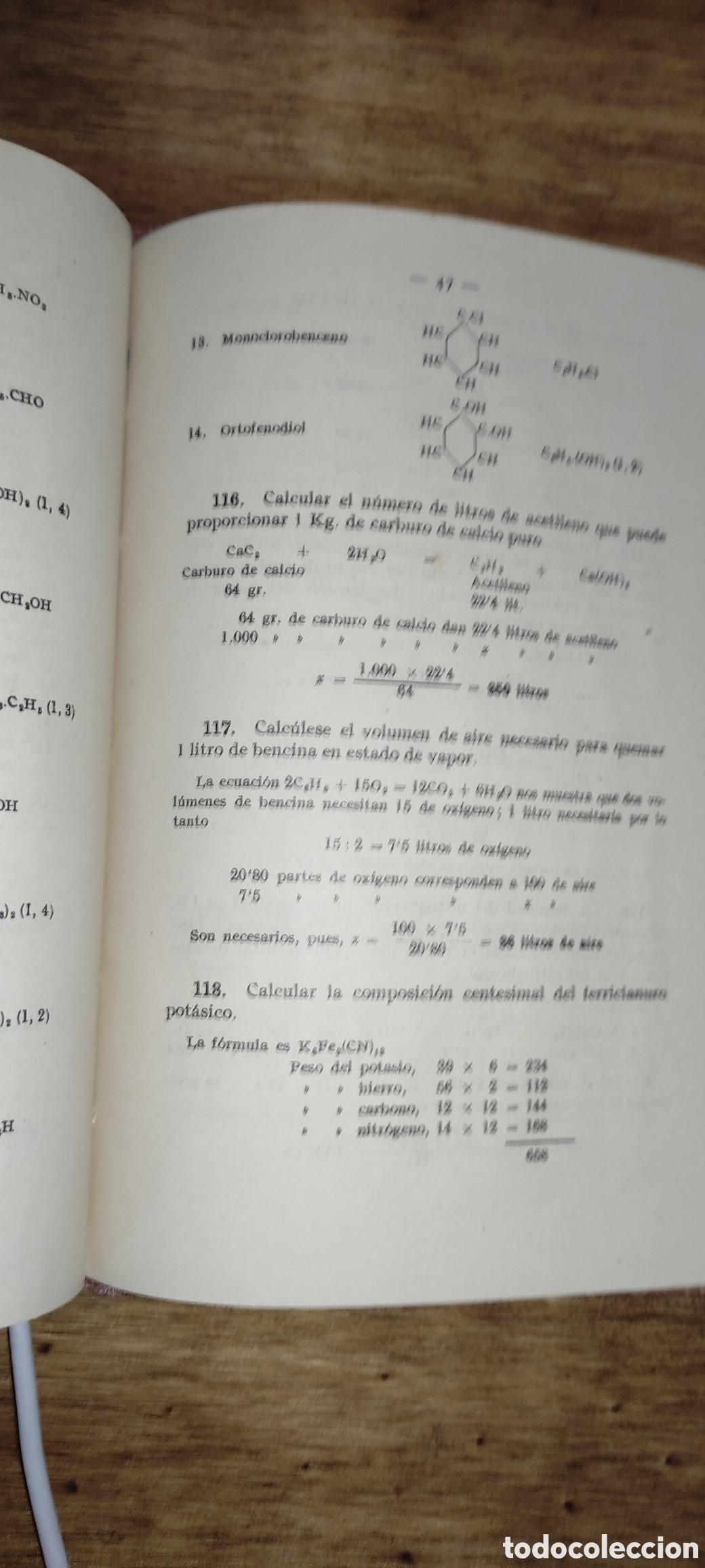 Libros de segunda mano: SOLUCIONES DE LOS EJERCICIOS DE QU&Iacute;MICA - Foto 5