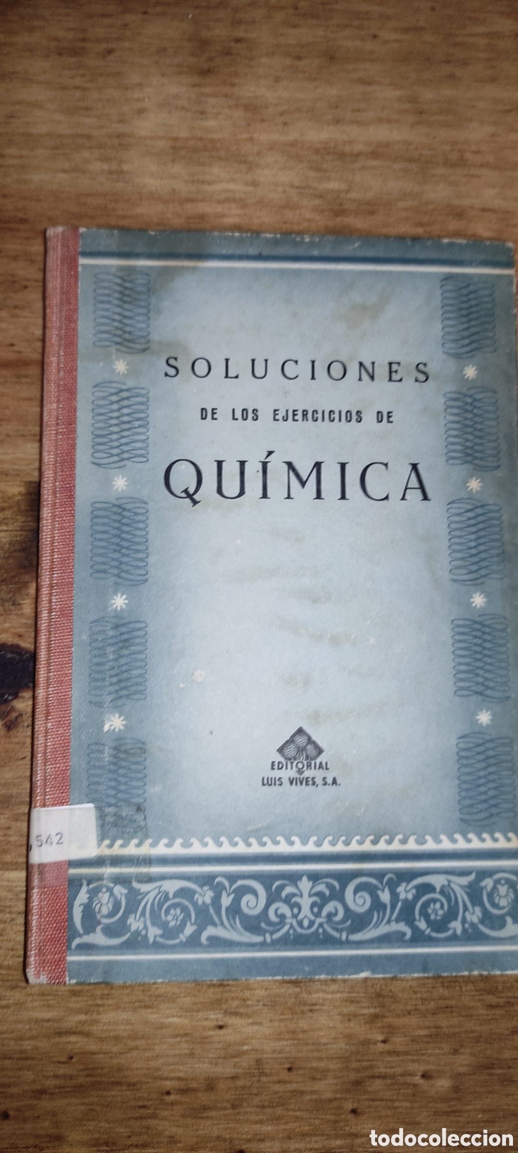 Libros de segunda mano: SOLUCIONES DE LOS EJERCICIOS DE QU&Iacute;MICA - Foto 1