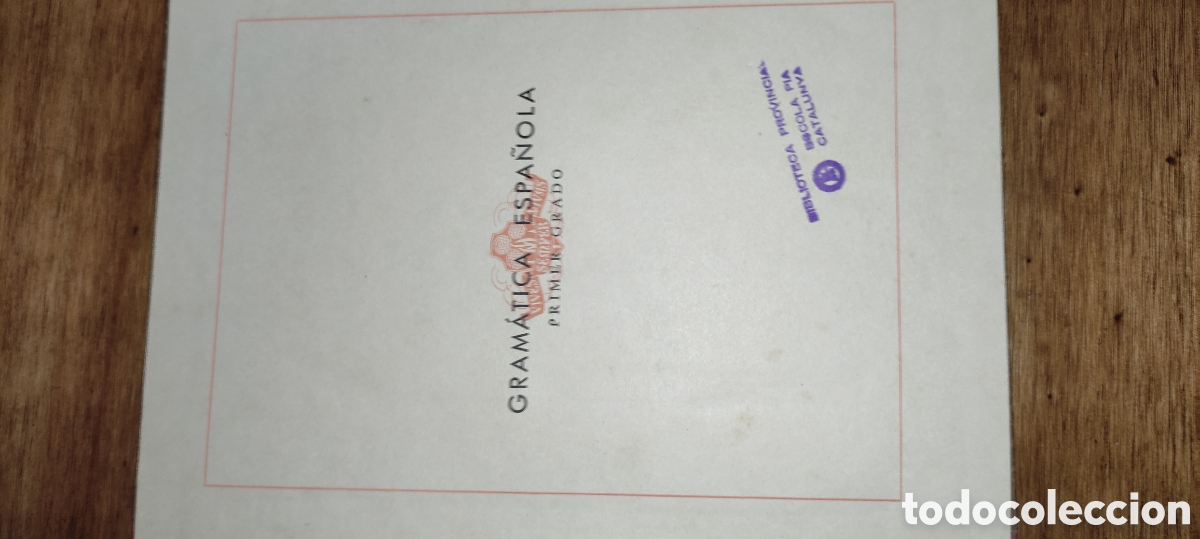 Libros de segunda mano: GRAM&Aacute;TICA PRIMER GRADO - Foto 2
