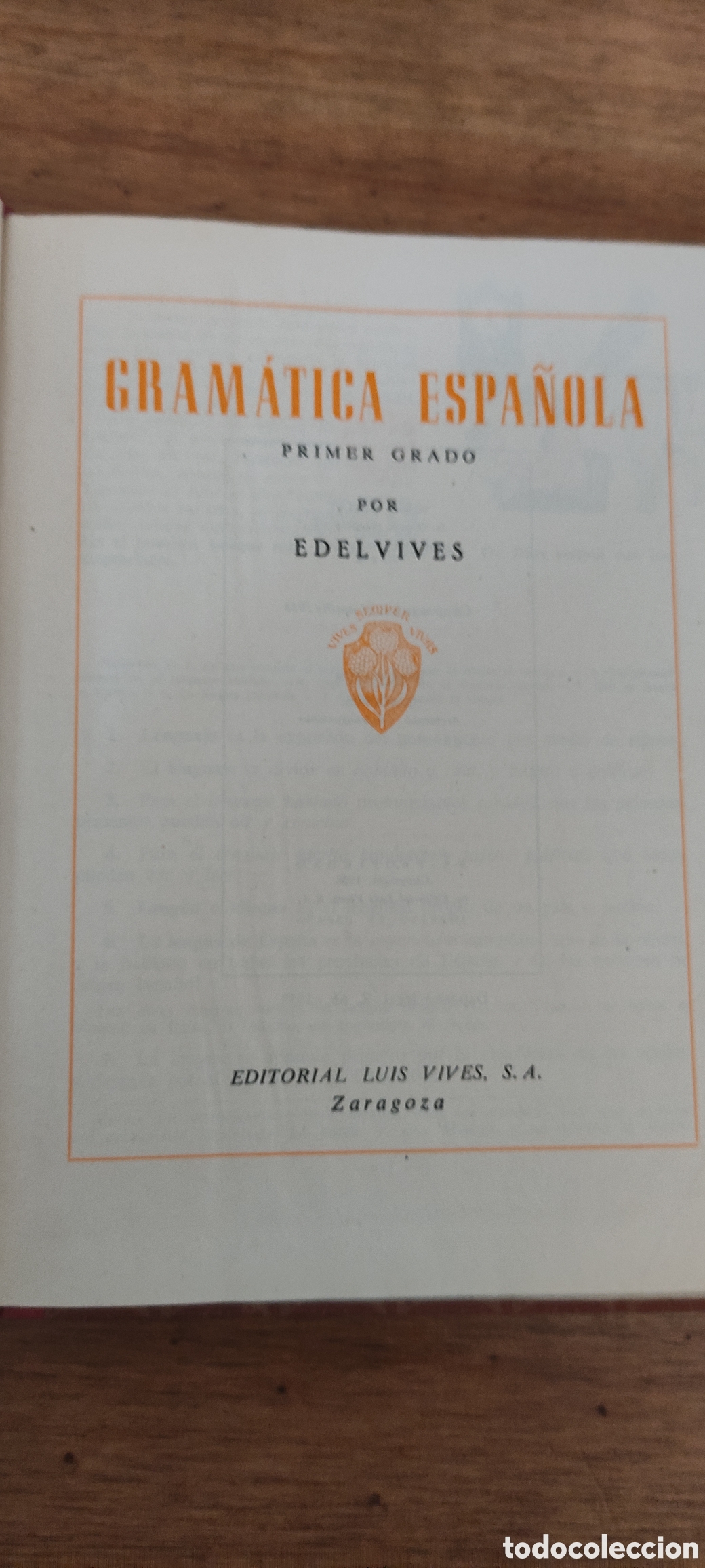Libros de segunda mano: GRAM&Aacute;TICA PRIMER GRADO - Foto 3