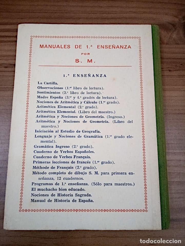 Libros de segunda mano: ARITM&Eacute;TICA GRADO ELEMENTAL. S.M. 4 &ordf; ED. S/F. - Foto 4