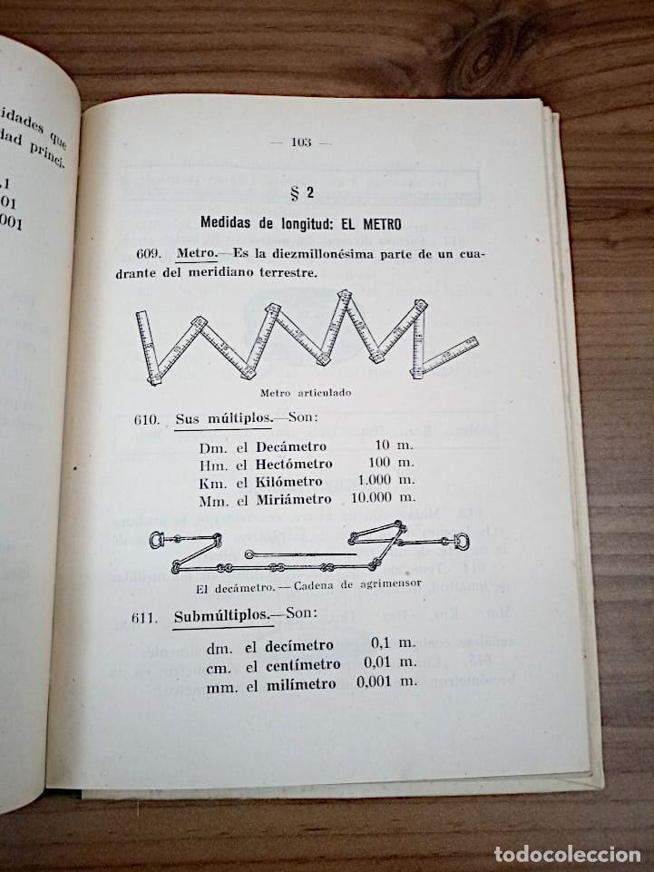 Libros de segunda mano: ARITM&Eacute;TICA GRADO ELEMENTAL. S.M. 4 &ordf; ED. S/F. - Foto 8