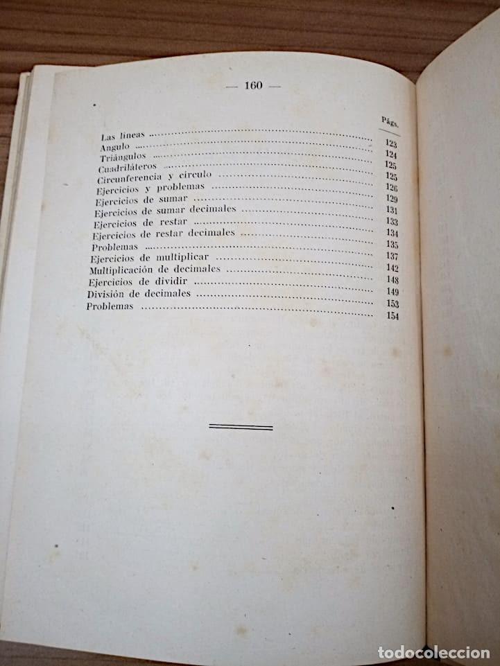 Libros de segunda mano: ARITM&Eacute;TICA GRADO ELEMENTAL. S.M. 4 &ordf; ED. S/F. - Foto 15