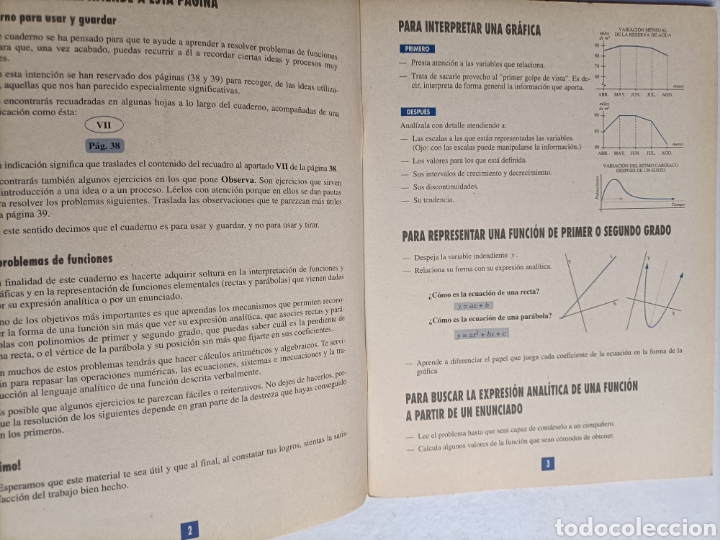 Libros de segunda mano: Ense&ntilde;anzas medias. Funciones 1 . Anaya 1994 - Foto 5