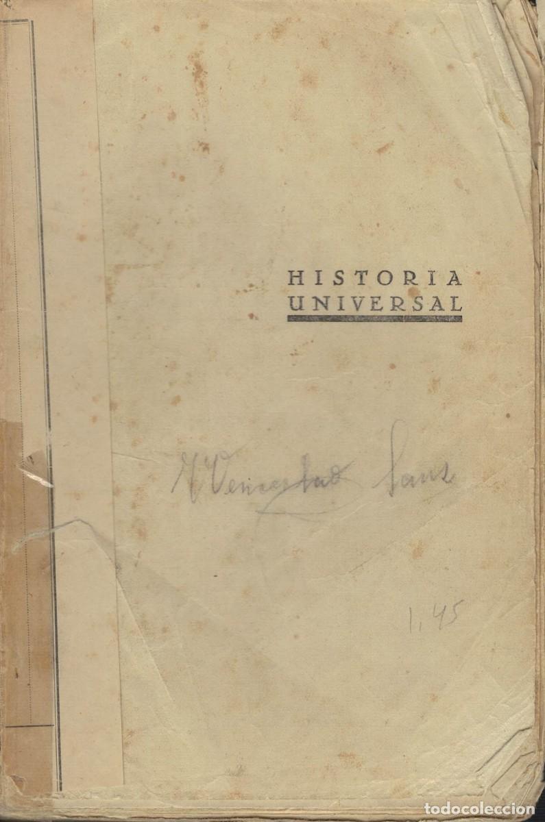 Libros de segunda mano: C. P&eacute;rez Bustamante, Historia Universal - Foto 1