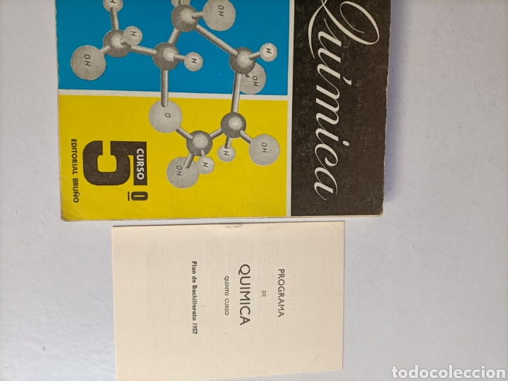 Libros de segunda mano: Qu&iacute;mica 5 curso . Editorial Bru&ntilde;o 1973 - Foto 10